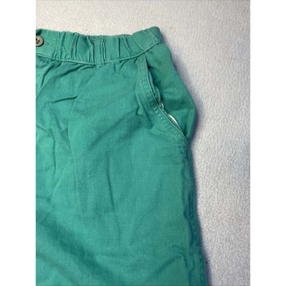 80s JJ San Francisco Teal Men’s Medium Shorts. Teal Zip Elastic Waist - Picture 3 of 16